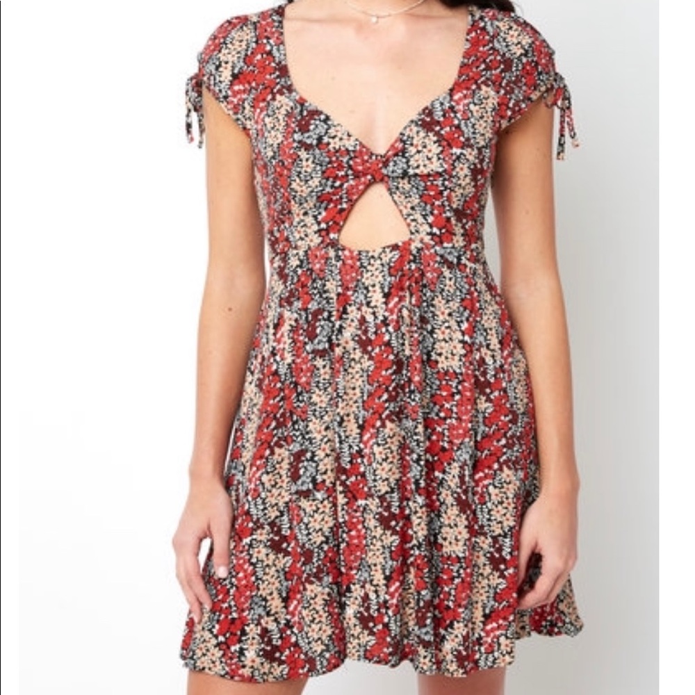 NWT Free People mini cutout dress